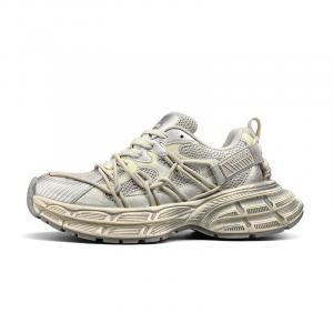 Низкие массивные кроссовки унисекс с амортизацией, износостойкие, увеличивающие рост TCELLARS, Champagne Gold