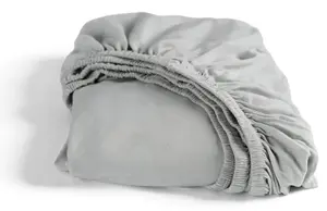 Простыня "Золушка" на подгонке "Джерси", без глажки и узлов, высотой до 25 см Cinderella 160х200 см, 1 шт., цвет heller sand