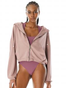 No Matter What Толстовка с молнией в пыльно-розовом цвете