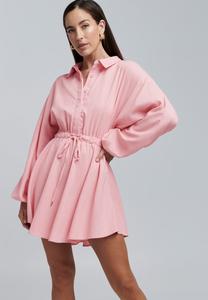 Платье BWLDR DRIFT LINEN, Pink/Light Pink