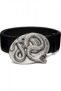 Пояс ковбоя в виде витой змеи Lu'U Dan, черный