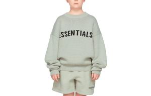 Детский свитер Fear Of God Essentials, зеленый
