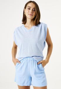 Футболка с принтом Garcia, синий