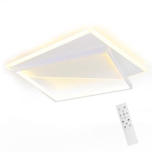 Светодиодный потолочный светильник Nettlife, 48x48x6 см, белый