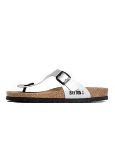Сандалии Bayton T-Bar Sandals Mercure, серебристо-серый