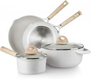 Набор посуды Kasanova, 6 предметов, розовый