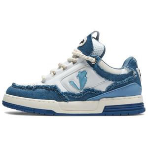 VICKI BROWN Коллекция джинсовых стильных скейтерских кроссовок унисекс деним синий, цвет Denim Blue