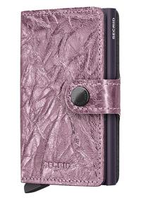 Кожаный кошелек CRUNCH Secrid, розовый