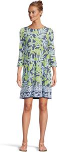 Платье Lilly Pulitzer Ophelia Dress, цвет Sapphire Pool Tropical Tango Engineered Dress