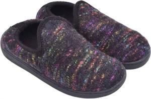 HAFLINGER Женские тапочки Atb II в черном крапчатом исполнении