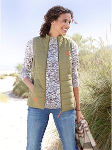 Водолазка цвета экрю, оливкового и пятнистого WITT WEIDEN