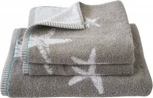 Полотенце Dyckhoff "Морское, Морская звезда", (1 шт.) 70х140 см (1 шт.), цвет kiesel