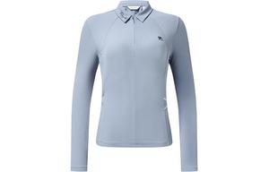 Футболка поло для гольфа женская синяя FILA