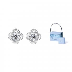 MOLADY S999 Fine Silver Necklaces Women's Box