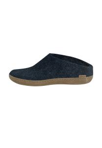 Тапочки glerups Pantoffeln Ledersohle, цвет Denim