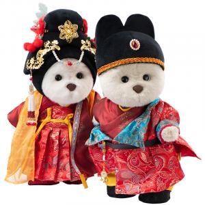 Tang Rhythm Double Vessel Splendid Garment плюшевые куклы медвежат высота 38cm TeddyTales