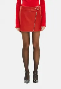 Кожаная юбка The Kooples, Tango Red