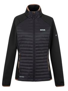 Гибридная куртка Кламбер черного цвета Regatta