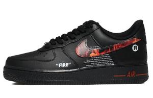 Обувь для скейтбординга Nike Air Force 1 унисекс, Черный