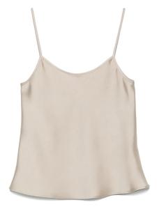 Атласная майка Blanca Vita, серый