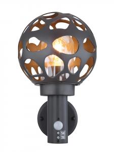 Globo lighting Уличный светодиодный светильник "Hilario" черного цвета - (Ш)20 x (В)32 см