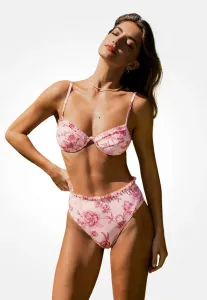Романтический комплект бикини с цветочным принтом Cupshe, Light Pink Floral