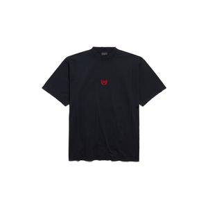 Футболка Laurel Classic, средний размер BALENCIAGA, черный