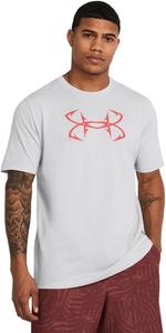 Мужская футболка с логотипом Fish Hook от Under Armour, (017) Halo Gray/Coho