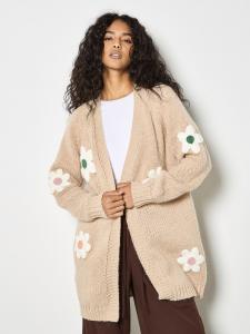 Apricot Вязаный джанкер в бежевом цвете