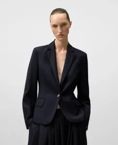 Женский приталенный пиджак Adolfo Dominguez, черный