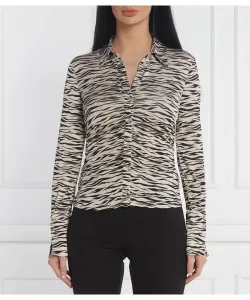 Рубашка Slim fit Patrizia Pepe, черный