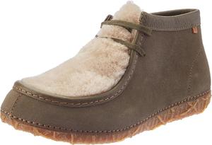 Женские лоферы El Naturalista N5340 Lux из замши цвета древесины/морской