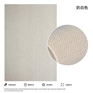 Ковер Budis Pineapple Loop, имитация сизаля, 120х200 см, молочно-белый/кремовый