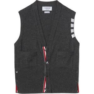 Мужская майка Medium Gray THOM BROWNE, серый