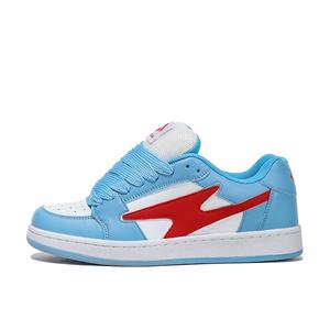 Кеды, скейтборд обувь унисекс низкий верх красный Homdoon