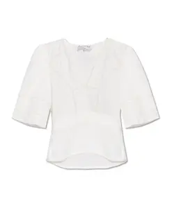 Футболка с коротким рукавом флорист Munthe, белый