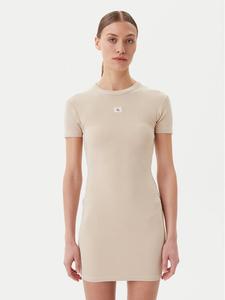 Платье облегающего кроя для повседневной носки J20J225265 Calvin Klein Jeans, бежевый
