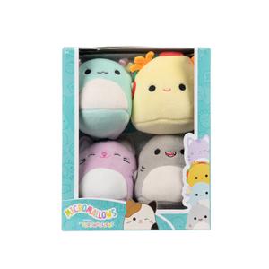 SQMM — набор из 4 плюшевых игрушек (Microallows 2,5) Squishmallows