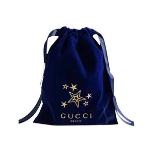 GUCCI Синяя косметичка на шнурке портативная