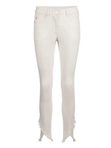 MADELEINE Джинсы Regular из шерсти белого цвета