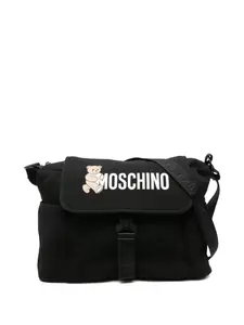 Сумка Moschino Kids, черный