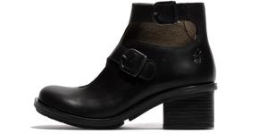 Женские ретро-сапоги FLY London, Black