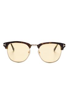 Солнцезащитные очки Henry TOM FORD Eyewear, коричневый
