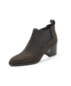 Ботинки на каблуке Megab Antexpress Pons Quintana, коричневый