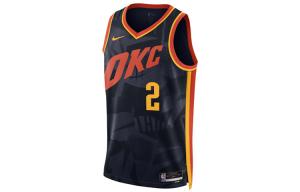 Баскетбольная майка Swingman мужская черно-красная Nike