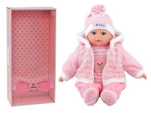 Кукла с польским звуком 35см 501294 коробка Inna marka