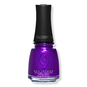 Лак для ногтей Mega Pigment, с мерцающими частицами China Glaze, Coconut Kiss (rich violet)