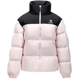 CAMEL Теплая флисовая серия пуховик Unisex, Phantom Black/Dream Pink
