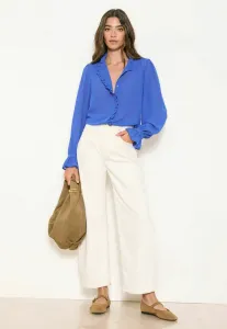 Блузка с планкой и пуговицами Lipsy, Blue