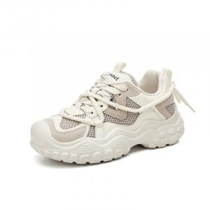 DAPHNE Женские бежевые кроссовки Low Top Chunky, цвет Beige